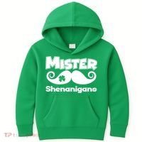 Mister Shenanigans Mustache Kids Hoodie thumb 0