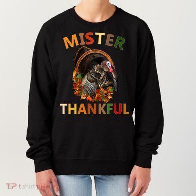Mister Thankful Thanksgiving Turkey Women's Sweatshirt