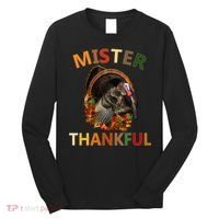 Mister Thankful Thanksgiving Turkey Long Sleeve Shirt thumb 0