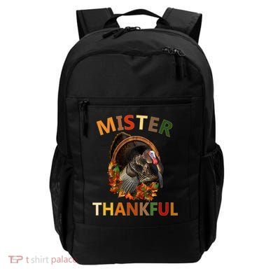 Mister Thankful Thanksgiving Turkey Backpack