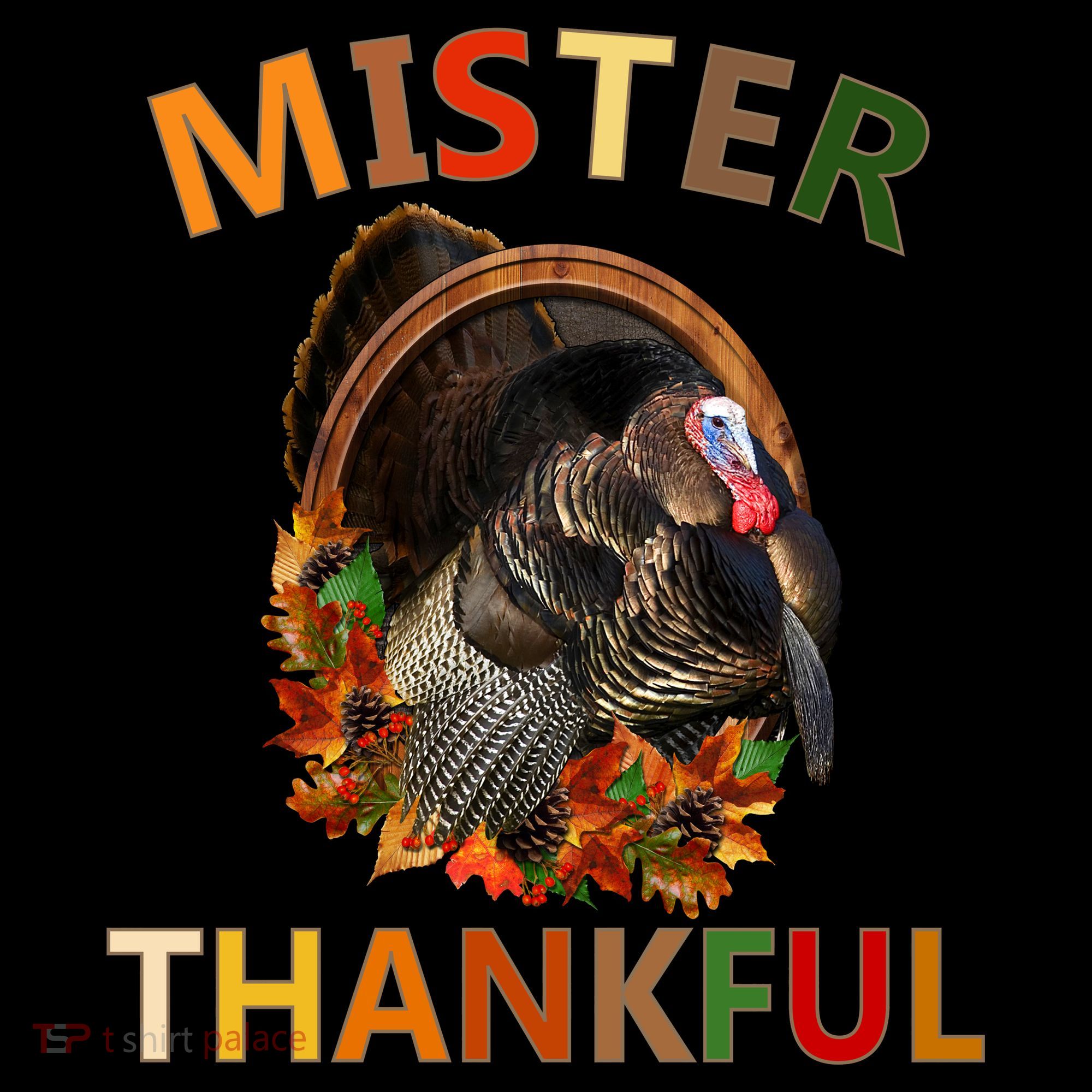 Mister Thankful Thanksgiving Turkey Women's Hoodie