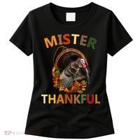 Mister Thankful Thanksgiving Turkey Women's T-Shirt thumb 0