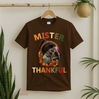 Mister Thankful Thanksgiving Turkey T-Shirt thumb 2