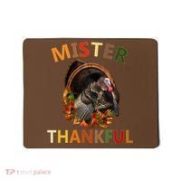 Mister Thankful Thanksgiving Turkey Mousepad thumb 0