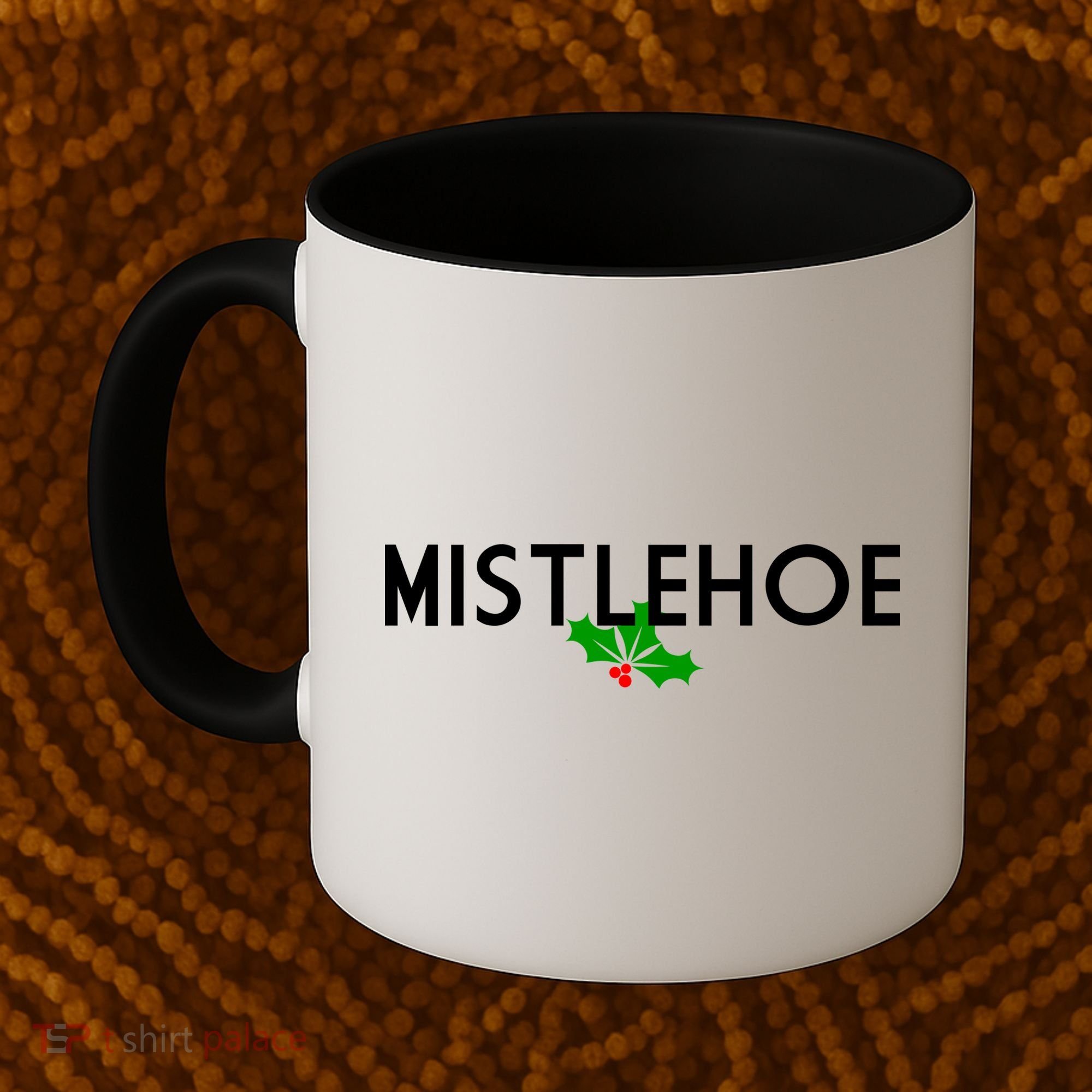 Mistlehoe Funny Holiday Coffee Mug