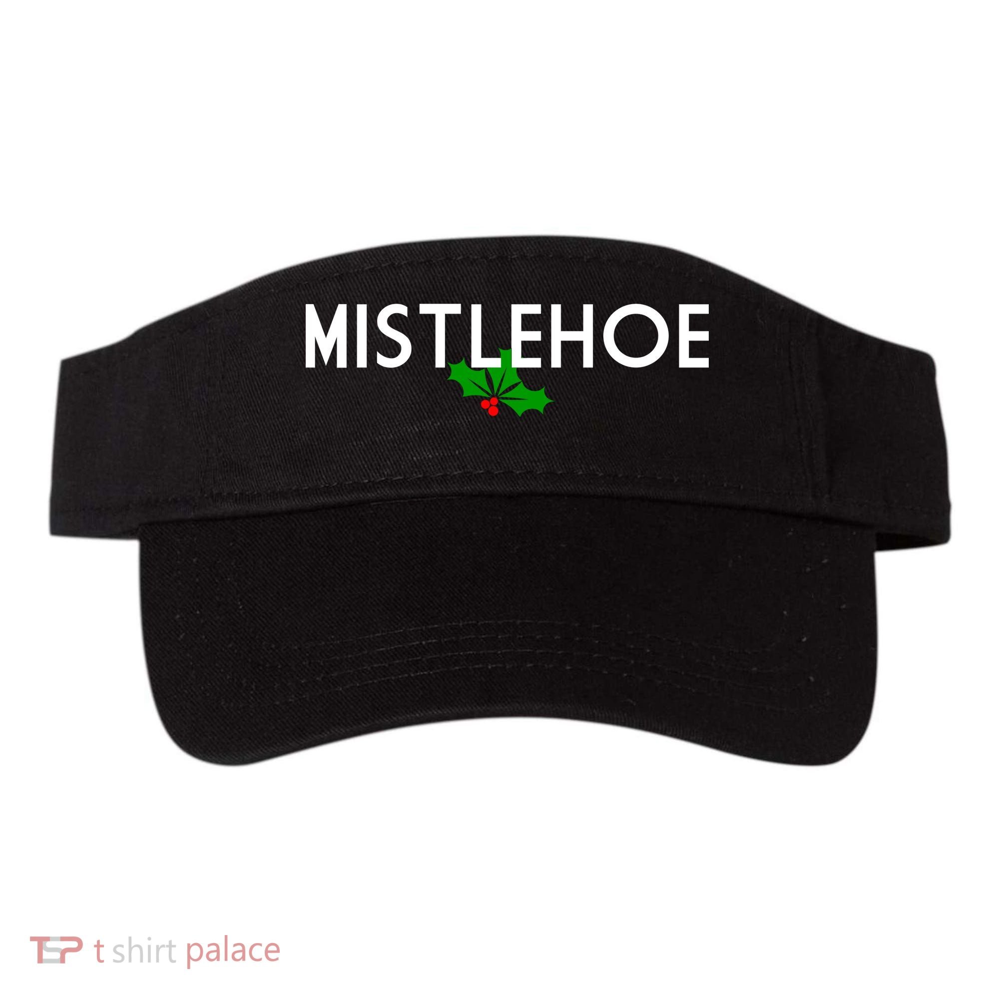 Mistlehoe Funny Holiday Visor