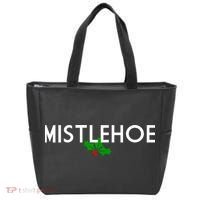 Mistlehoe Funny Holiday Tote Bag thumb 0