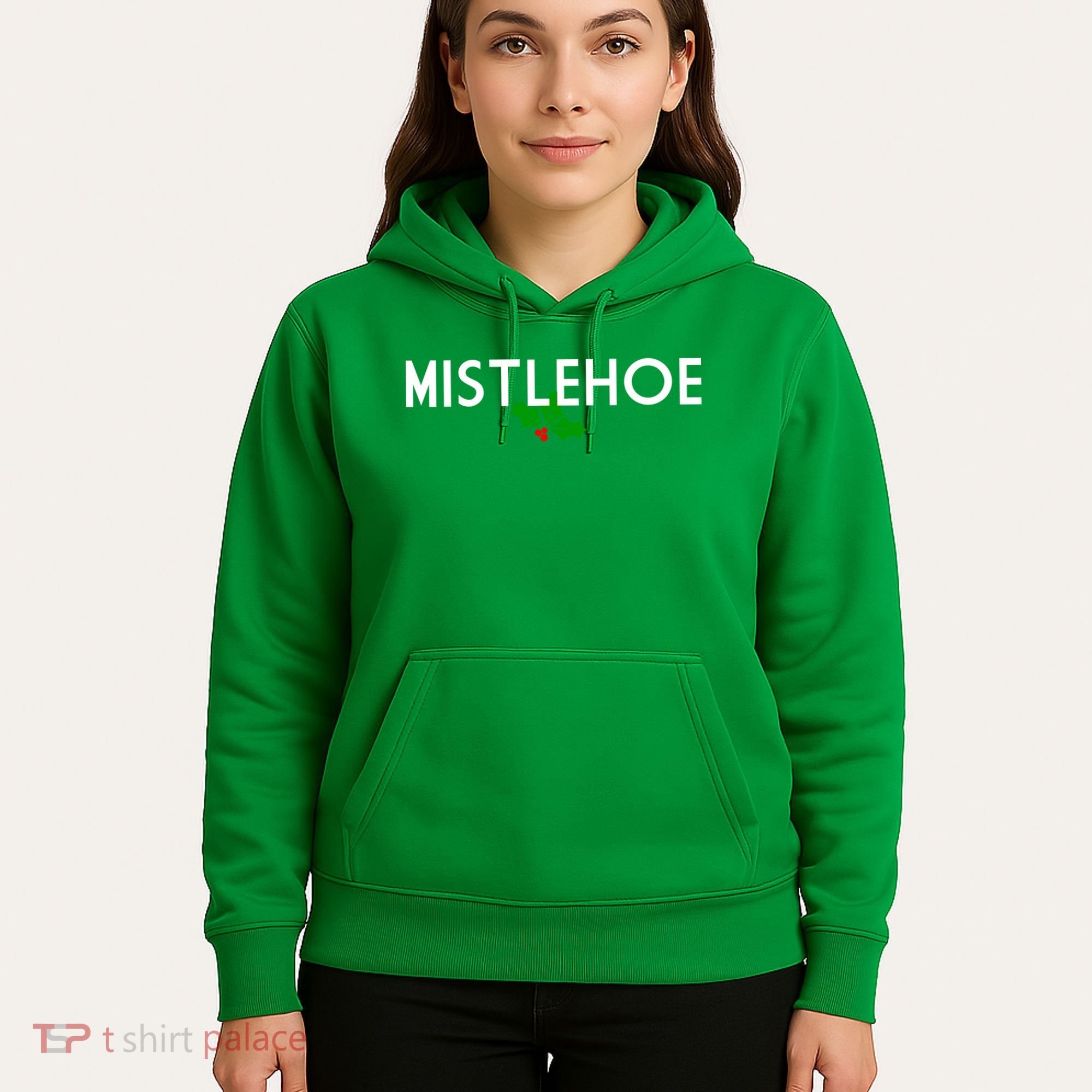 Mistlehoe Funny Holiday Hoodie