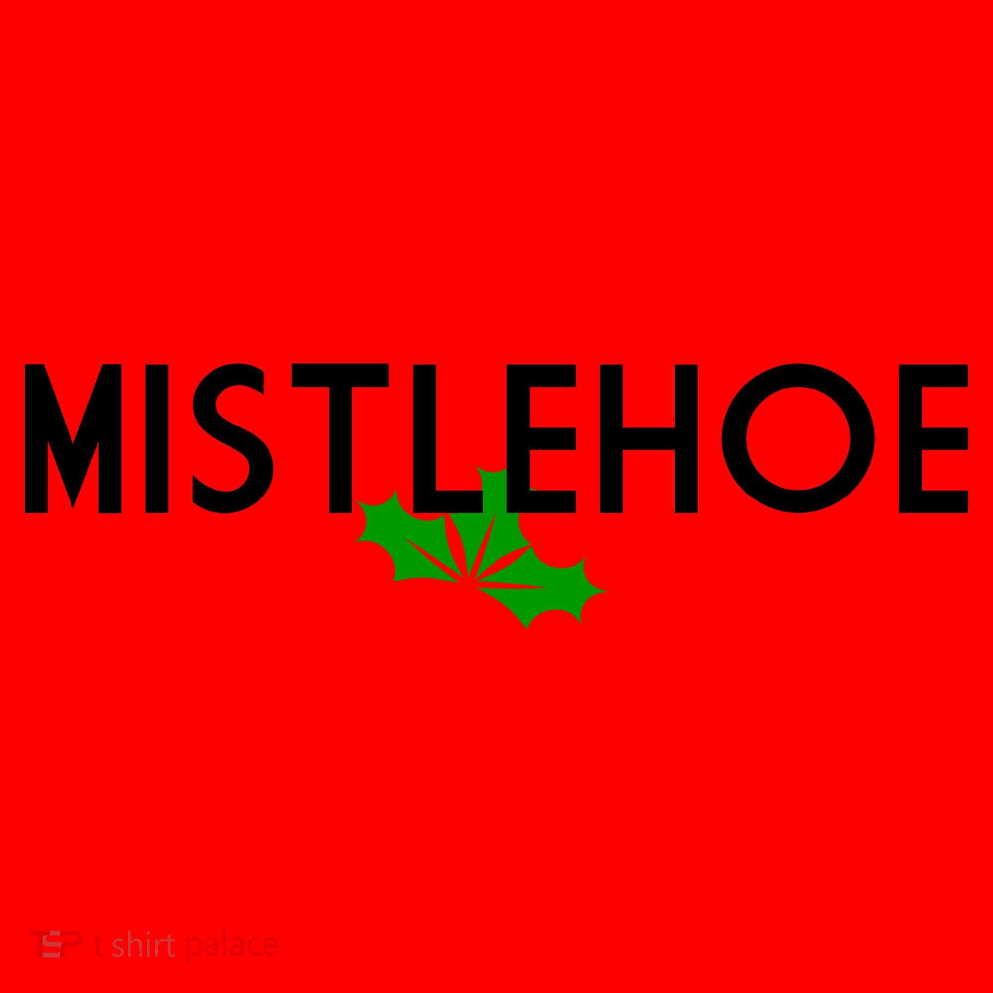 Mistlehoe Funny Holiday Santa Hat
