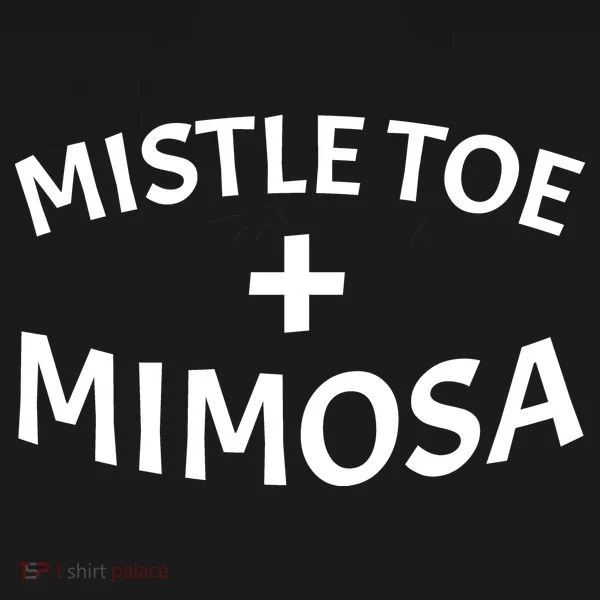 Mistletoe and Mimosa Apron