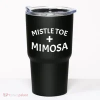 Mistletoe and Mimosa Tumbler thumb 0
