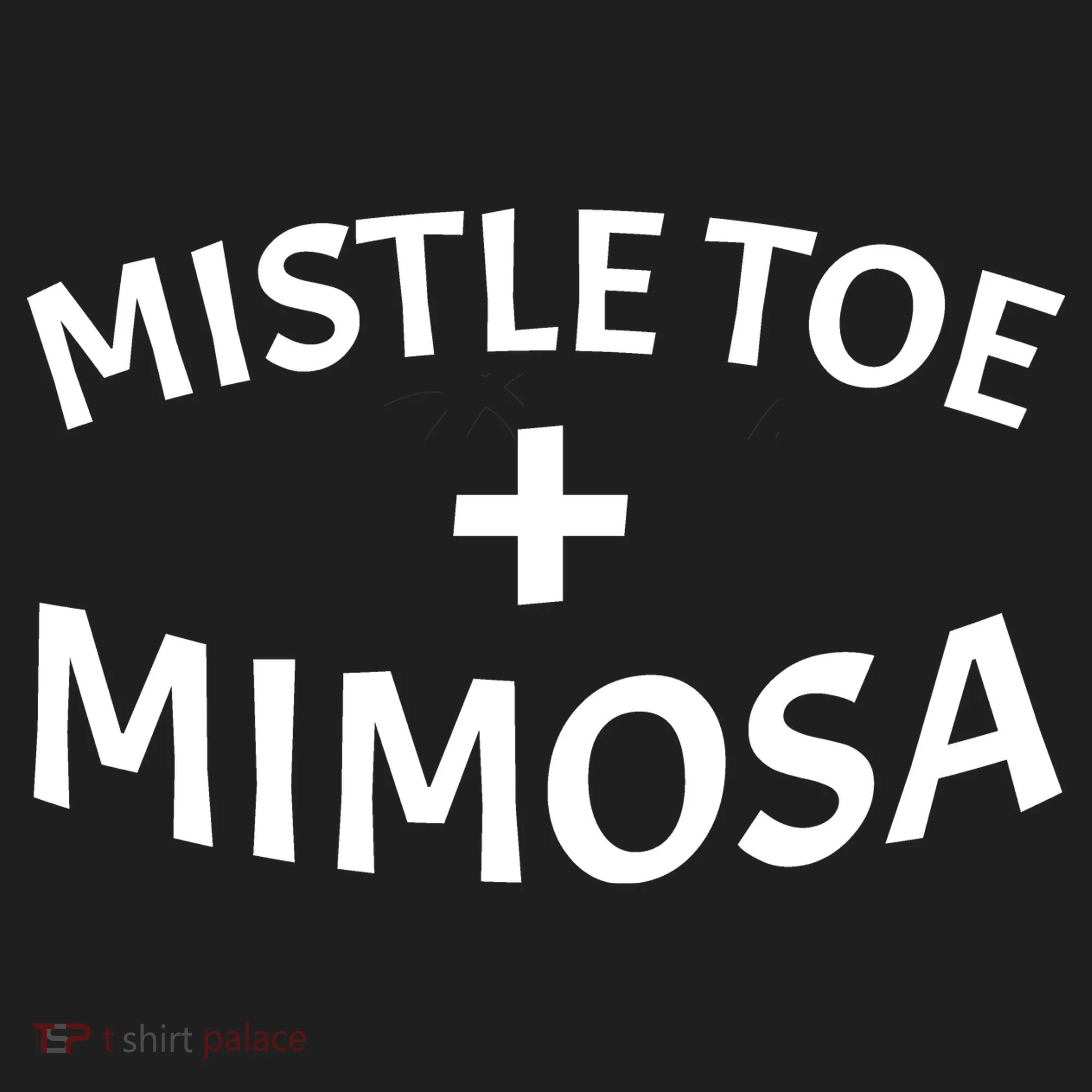 Mistletoe and Mimosa Golf Towel