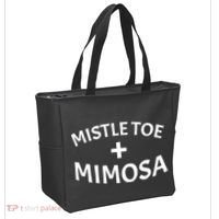 Mistletoe and Mimosa Tote Bag thumb 2