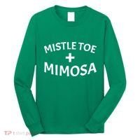 Mistletoe and Mimosa Long Sleeve Shirt thumb 0