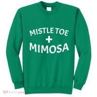Mistletoe and Mimosa Sweatshirt thumb 0
