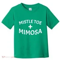 Mistletoe and Mimosa Toddler T-Shirt thumb 0