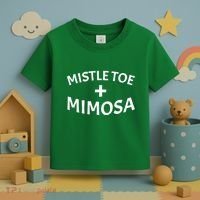Mistletoe and Mimosa Toddler T-Shirt thumb 3
