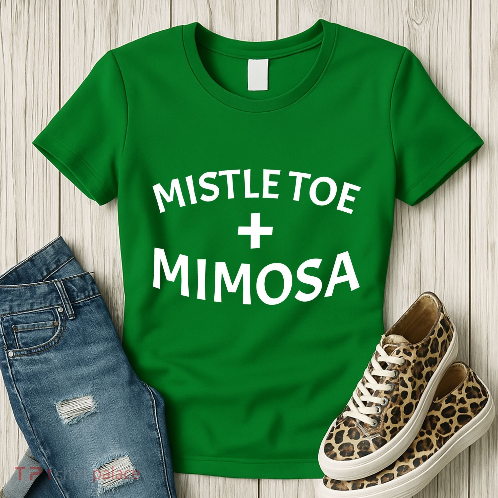 Mistletoe and Mimosa Women's T-Shirt