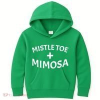 Mistletoe and Mimosa Kids Hoodie thumb 0
