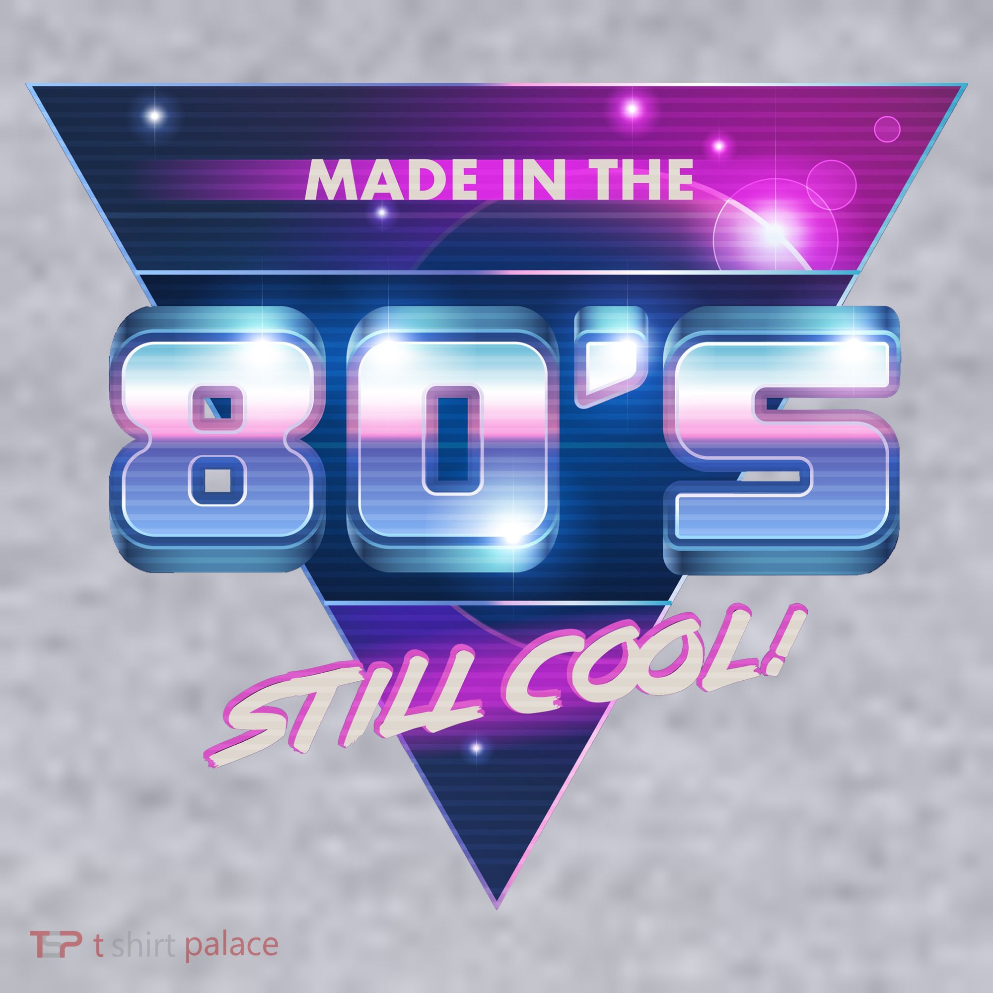 Made In The 80's Still Cool Women's Racerback Cropped Tank