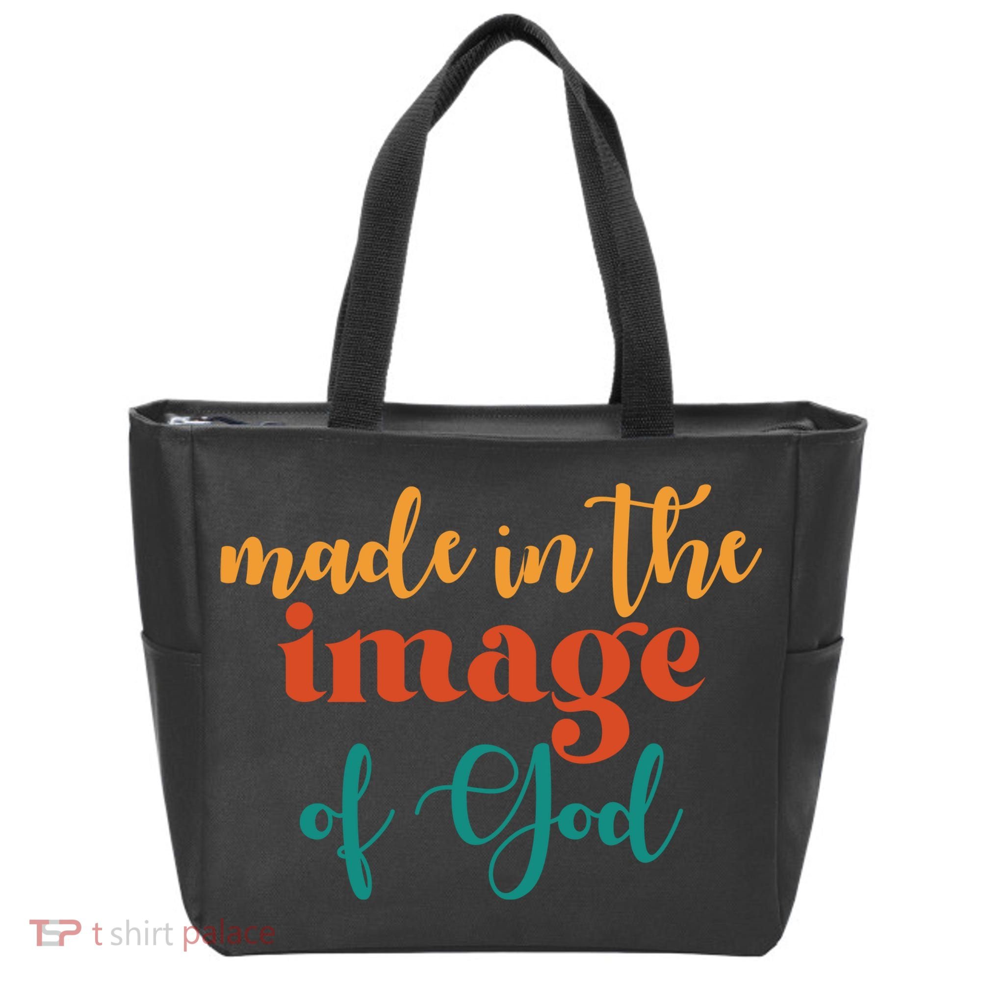 Made In The Image Of God Tote Bag