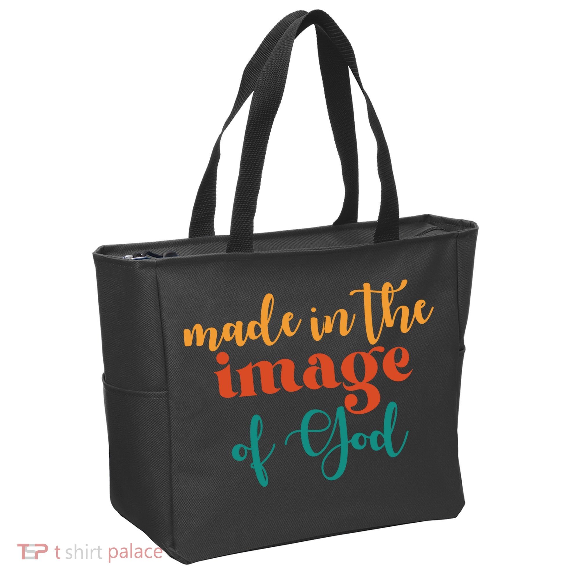 Made In The Image Of God Tote Bag