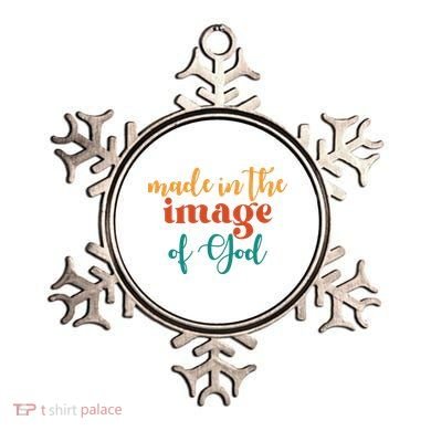 Made In The Image Of God Ornament