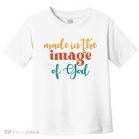 Made In The Image Of God Toddler T-Shirt thumb 0
