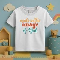 Made In The Image Of God Toddler T-Shirt thumb 3