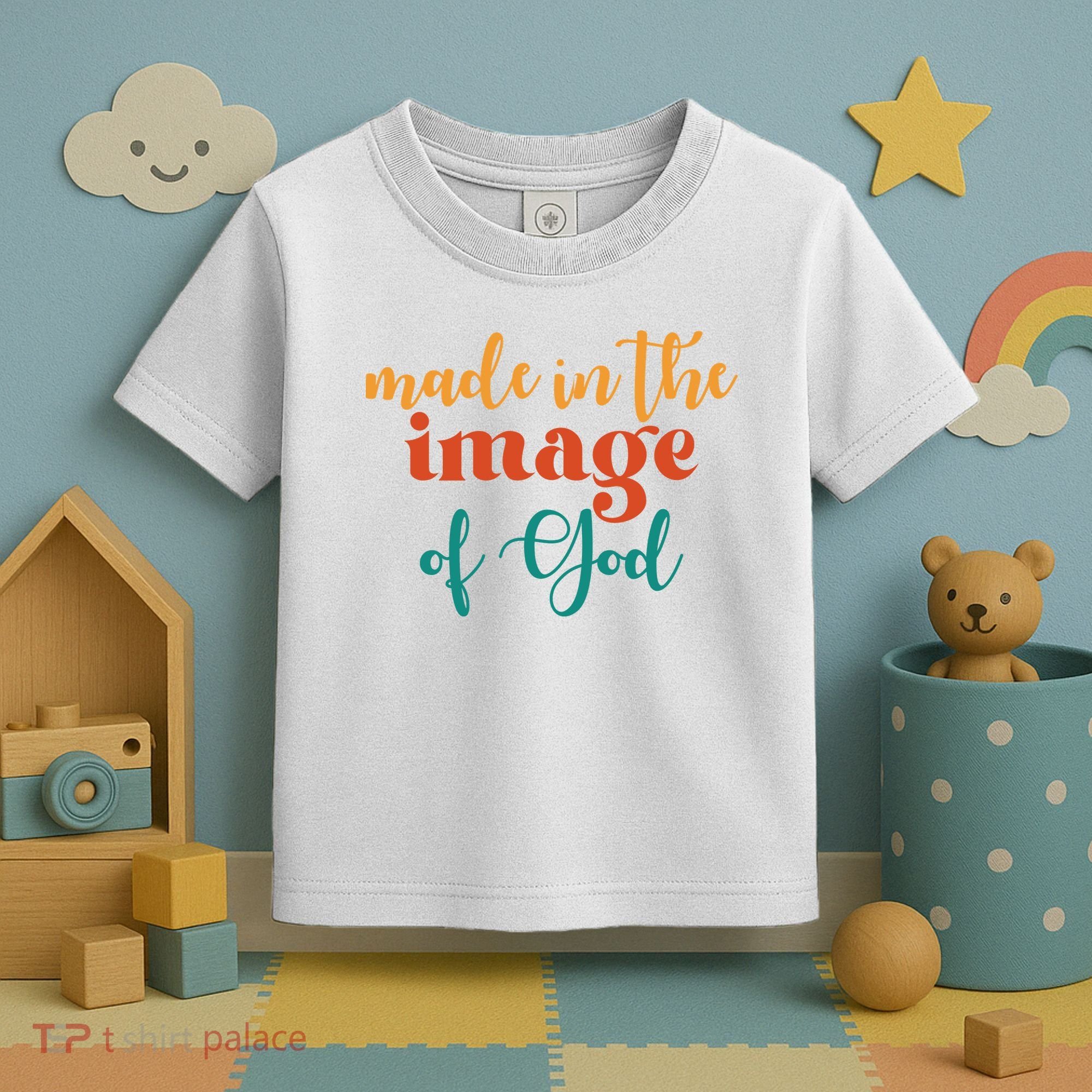 Made In The Image Of God Toddler T-Shirt