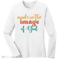 Made In The Image Of God Women's Long Sleeve Shirt thumb 0