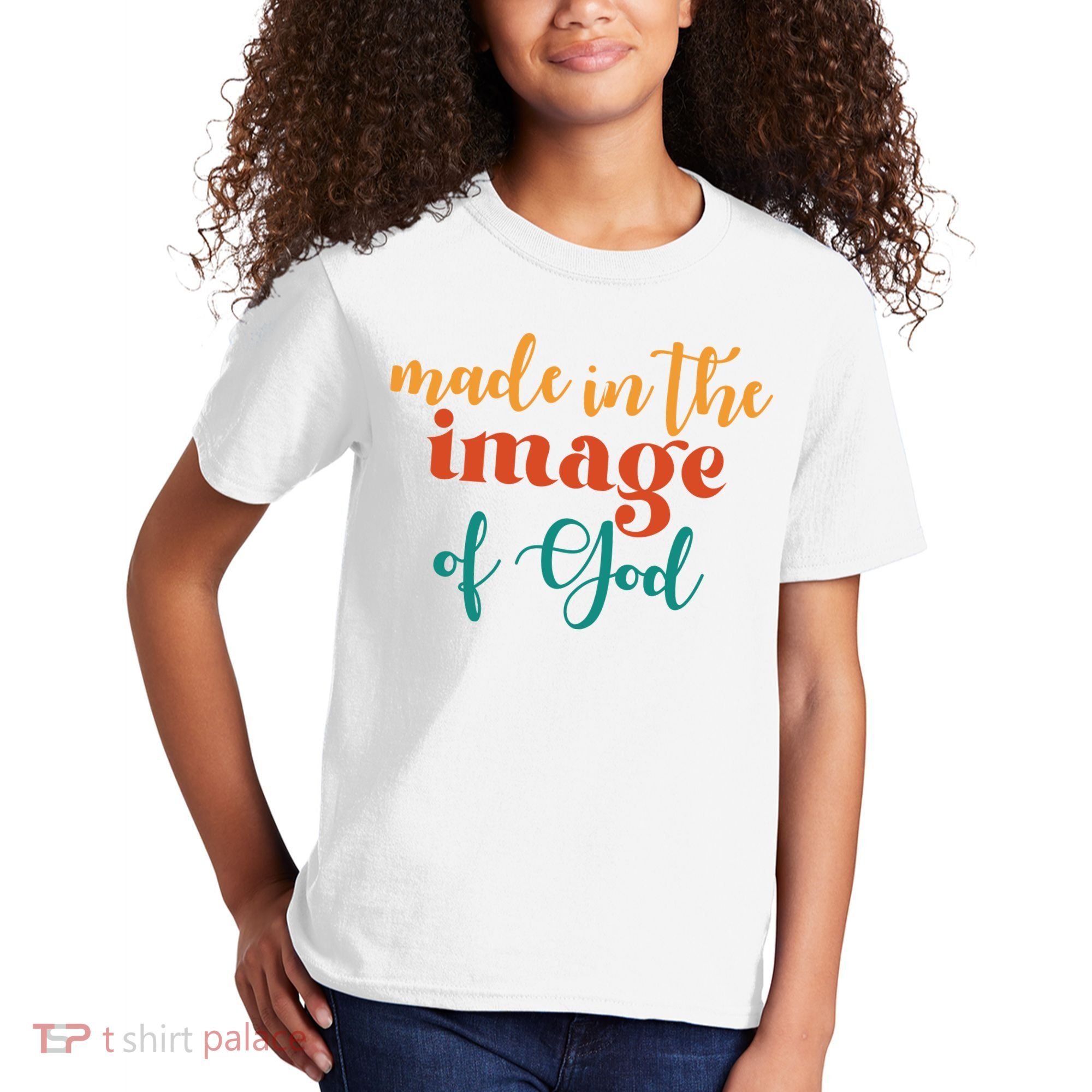 Made In The Image Of God Kids T-Shirt