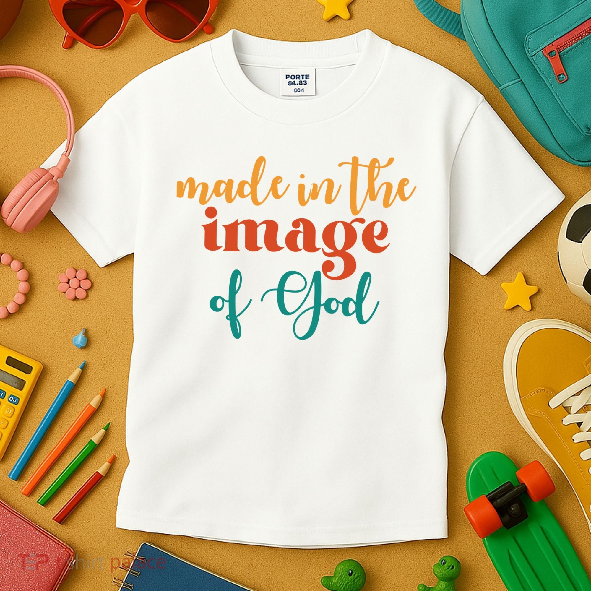 Made In The Image Of God Kids T-Shirt