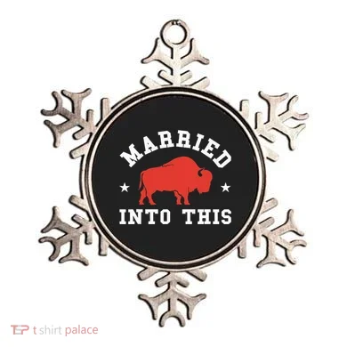 Married Into This Buffalo Lovers Ornament