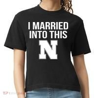 Married Into This Nebraska Comfort Colors Boxy T-Shirt thumb 0
