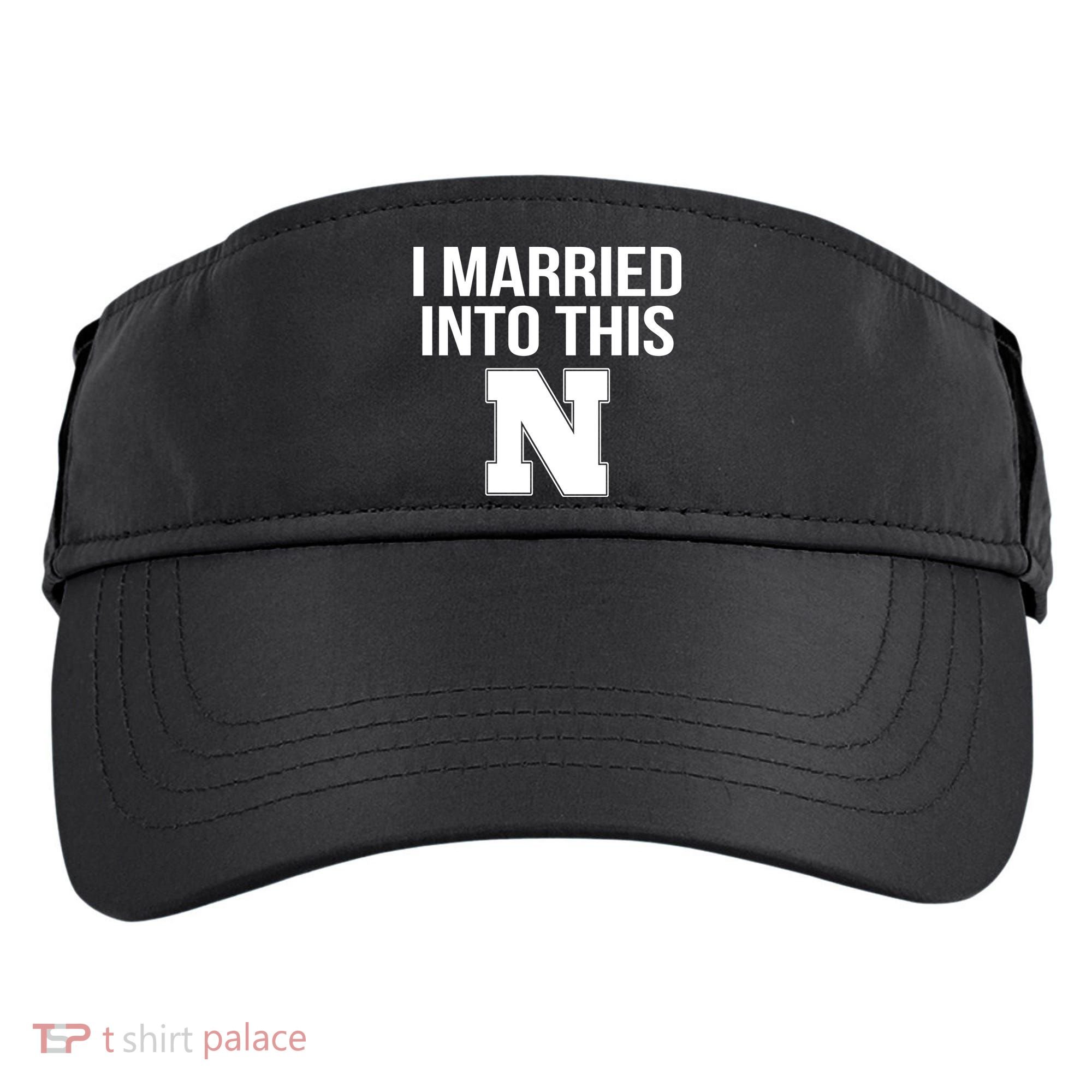 Married Into This Nebraska Adult Drive Performance Visor