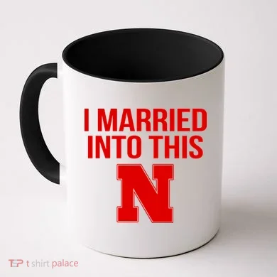 Married Into This Nebraska Coffee Mug