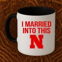 Married Into This Nebraska Coffee Mug thumb 2