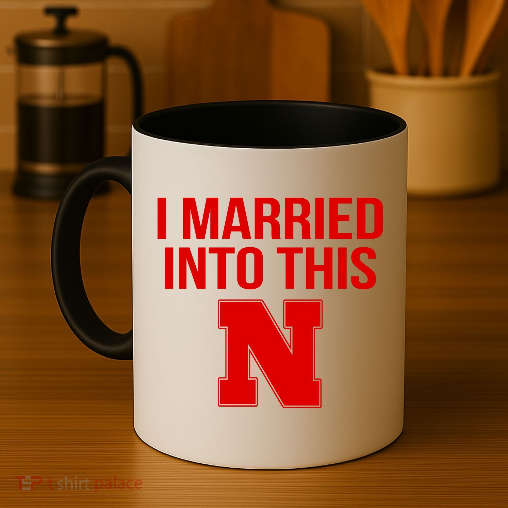 Married Into This Nebraska Coffee Mug