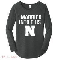 Married Into This Nebraska Women's Perfect Tri Tunic Long Sleeve Shirt thumb 0