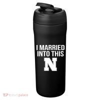 Married Into This Nebraska 24oz Duet Stainless Steel Tumbler thumb 3