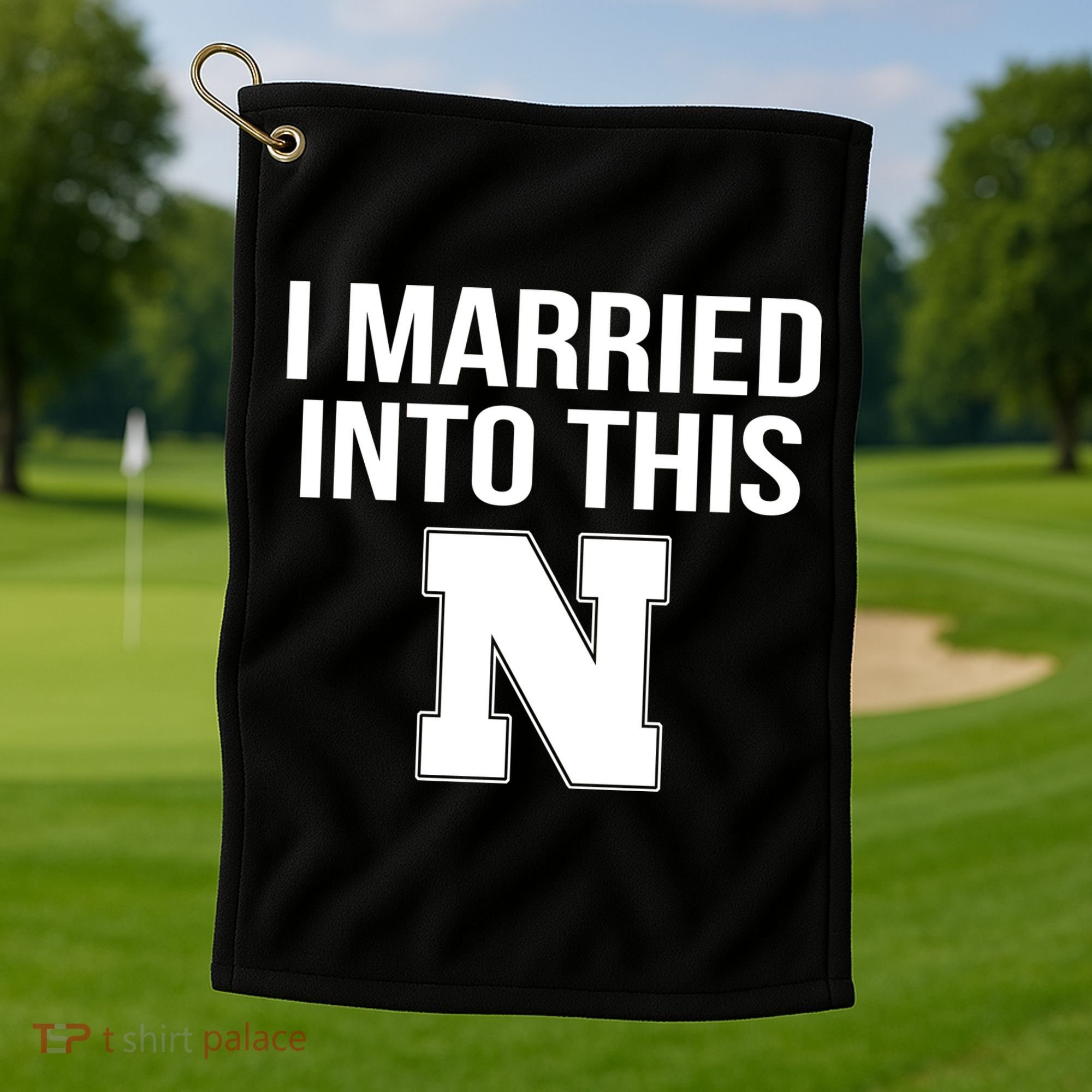 Married Into This Nebraska Golf Towel