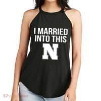 Married Into This Nebraska Women's Perfect Tri Rocker Tank thumb 2