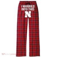 Married Into This Nebraska Women's Flannel Plaid Pajama Pants thumb 0
