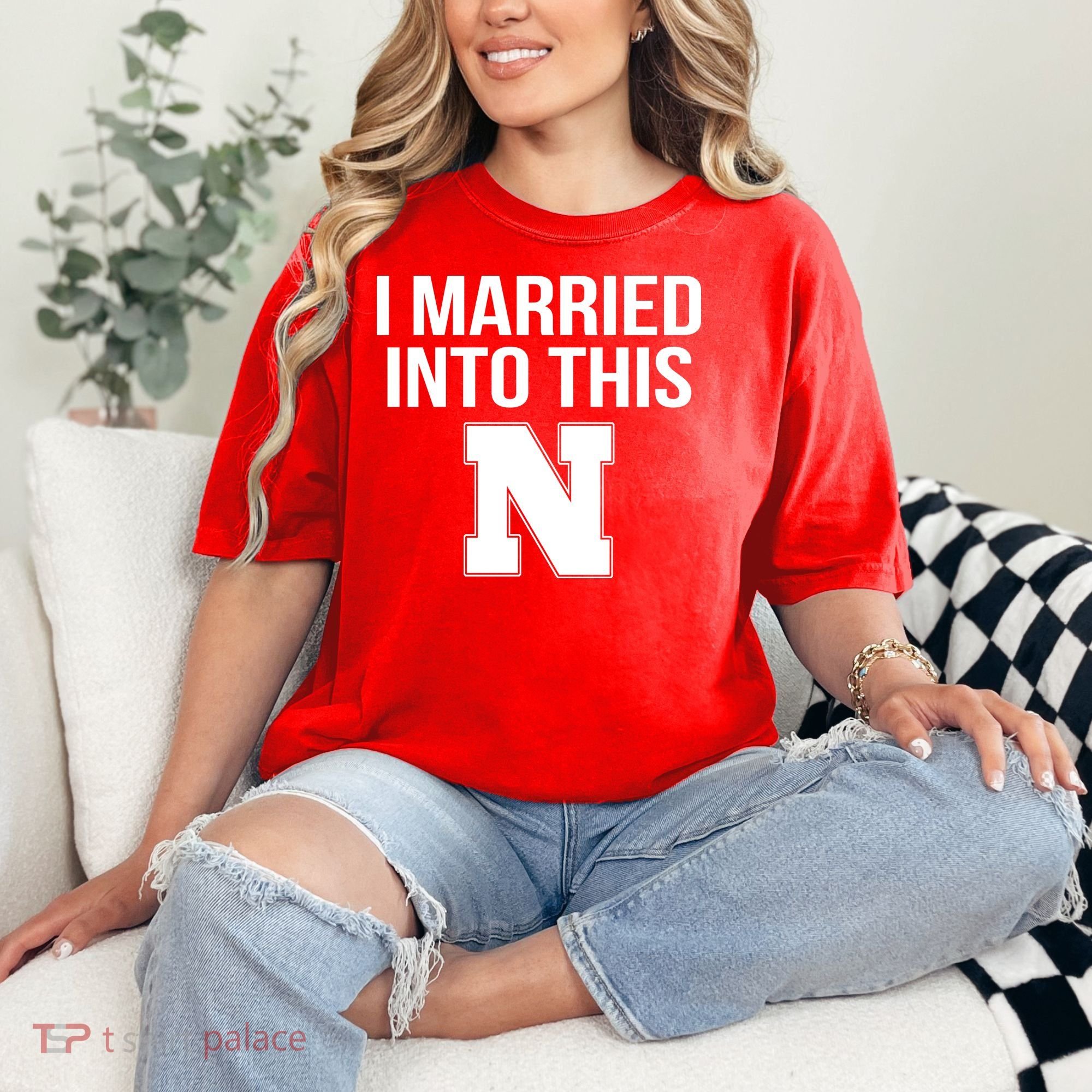 Married Into This Nebraska Comfort Colors T-Shirt