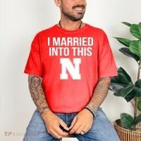Married Into This Nebraska Comfort Colors T-Shirt thumb 3