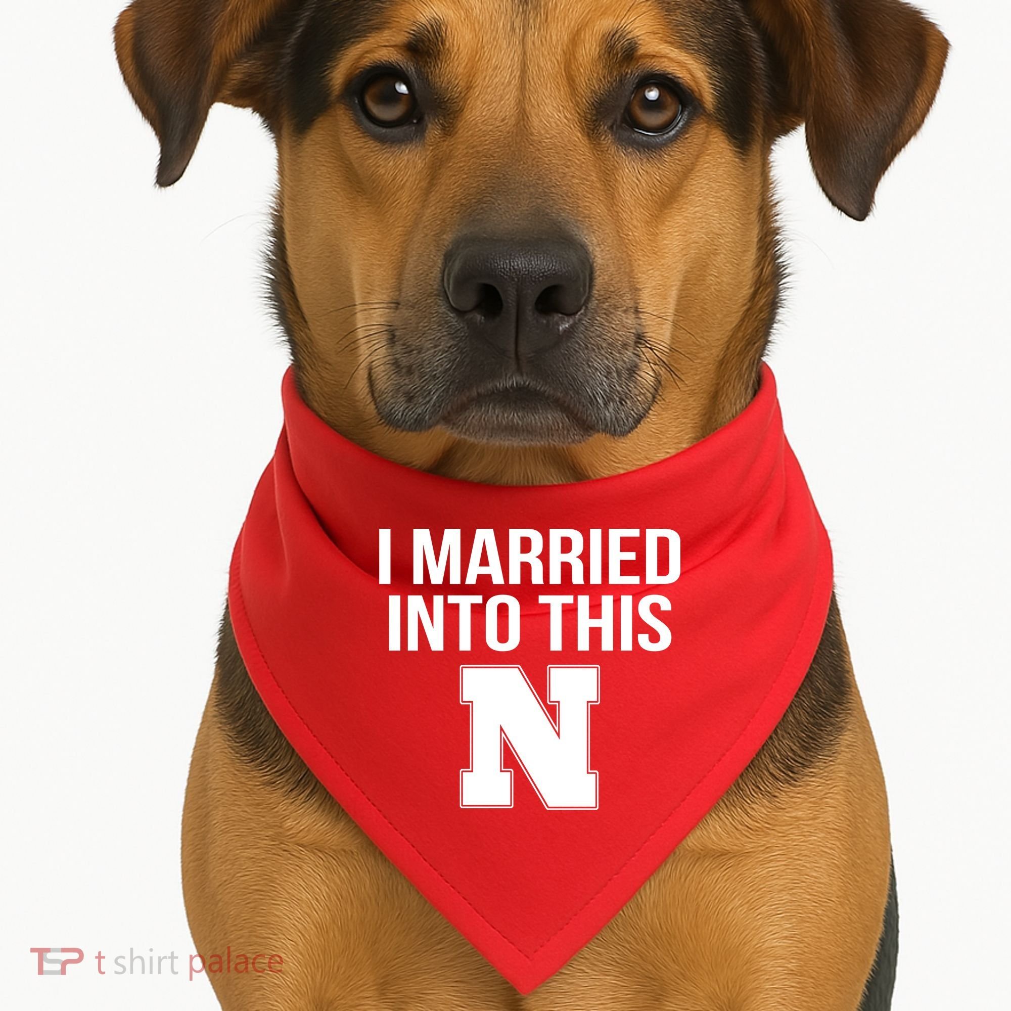 Married Into This Nebraska USA-Made Doggie Bandana