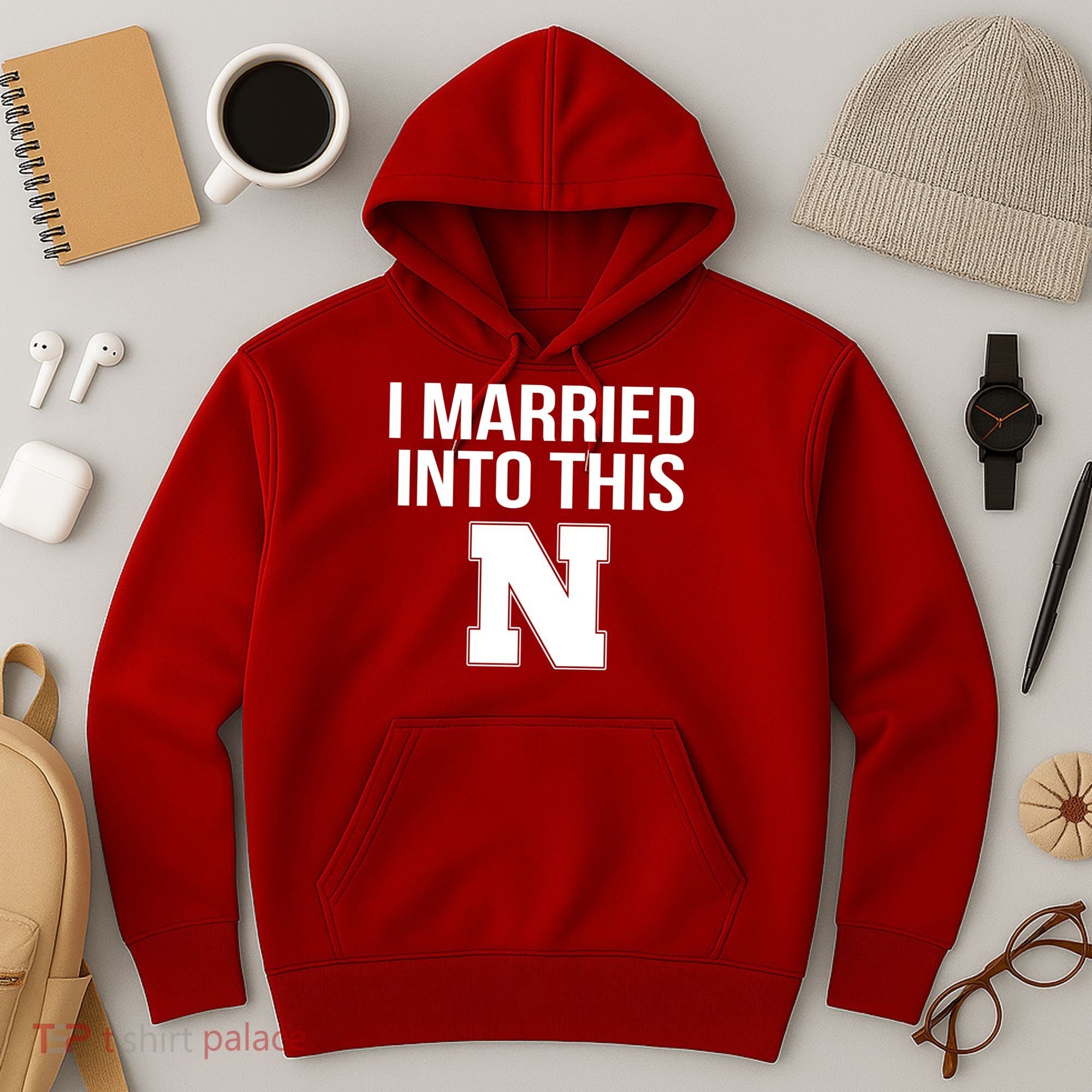 Married Into This Nebraska Hoodie