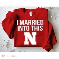 Married Into This Nebraska Sweatshirt thumb 2
