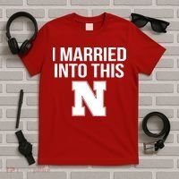 Married Into This Nebraska T-Shirt thumb 5